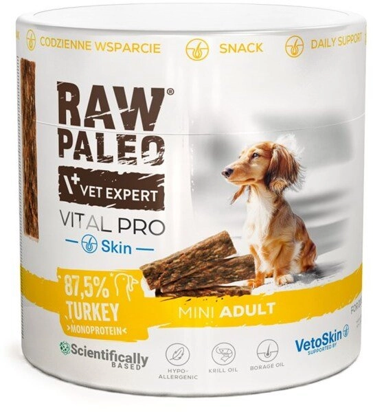 VetExpert Raw Paleo Vital Pro skin