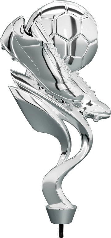 Victoria Sport Figurine Silver plastic figurine