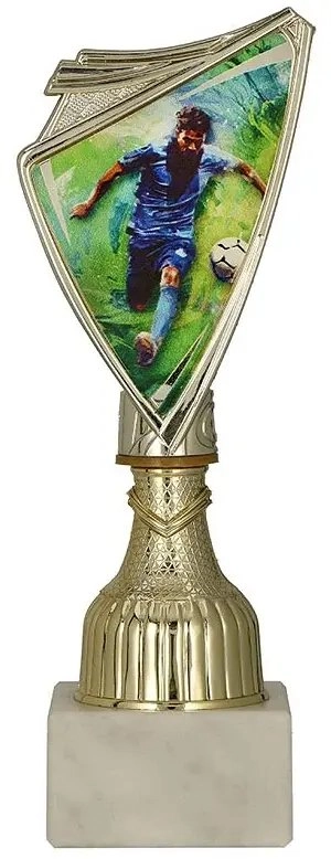 Victoria Sport Gold plastic crest with