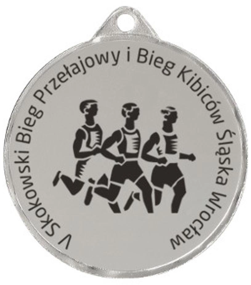 Victoria Sport Medal stalowy grawerowany laserem-