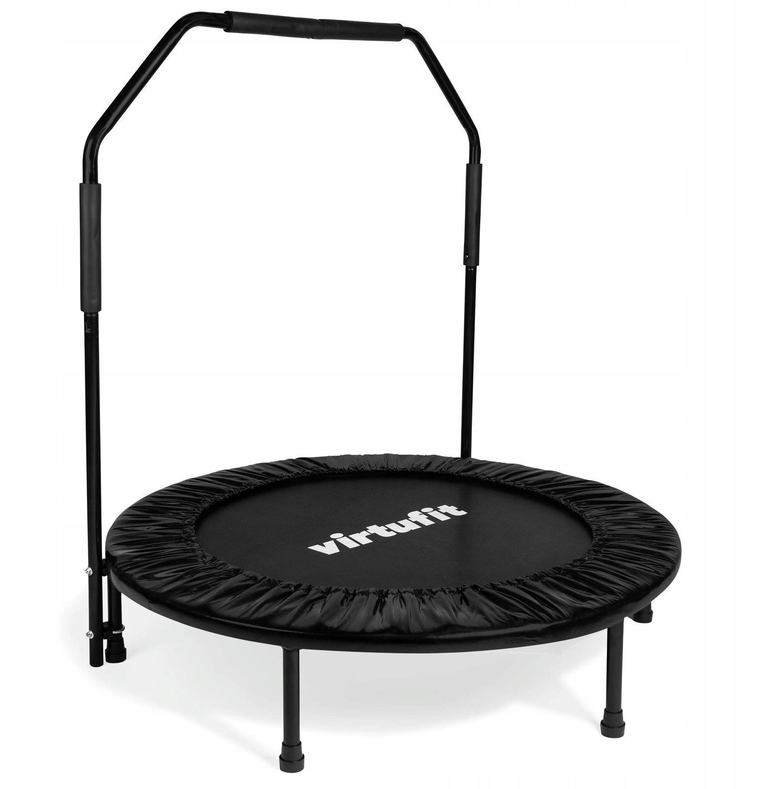 VIRTUFIT FOLDABLE FITNESS TRAMPOLINE WITH HANDLE