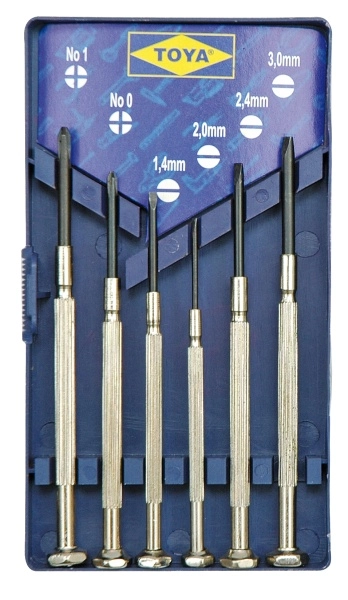VOREL PRECISION SCREWDRIVERS set 6 pcs