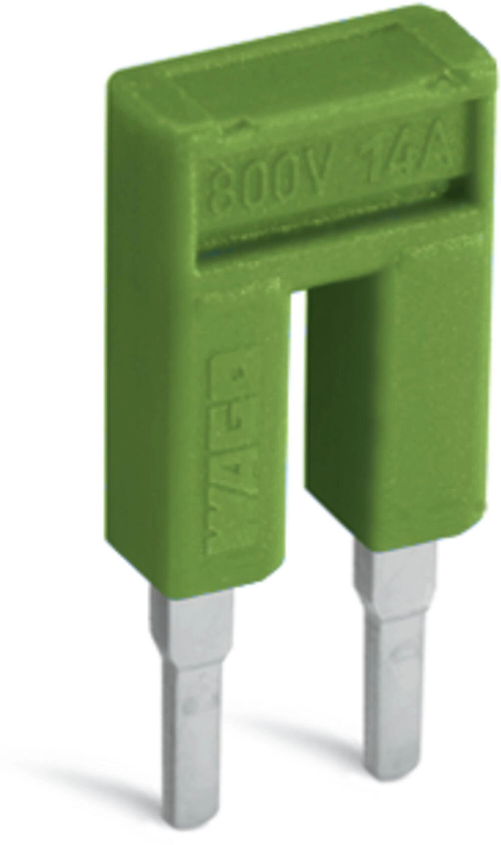 Wago 2000-402/000-018 Ridge jumper 2P yellow-green