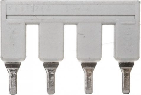Wago 4-way saddle bridge light gray