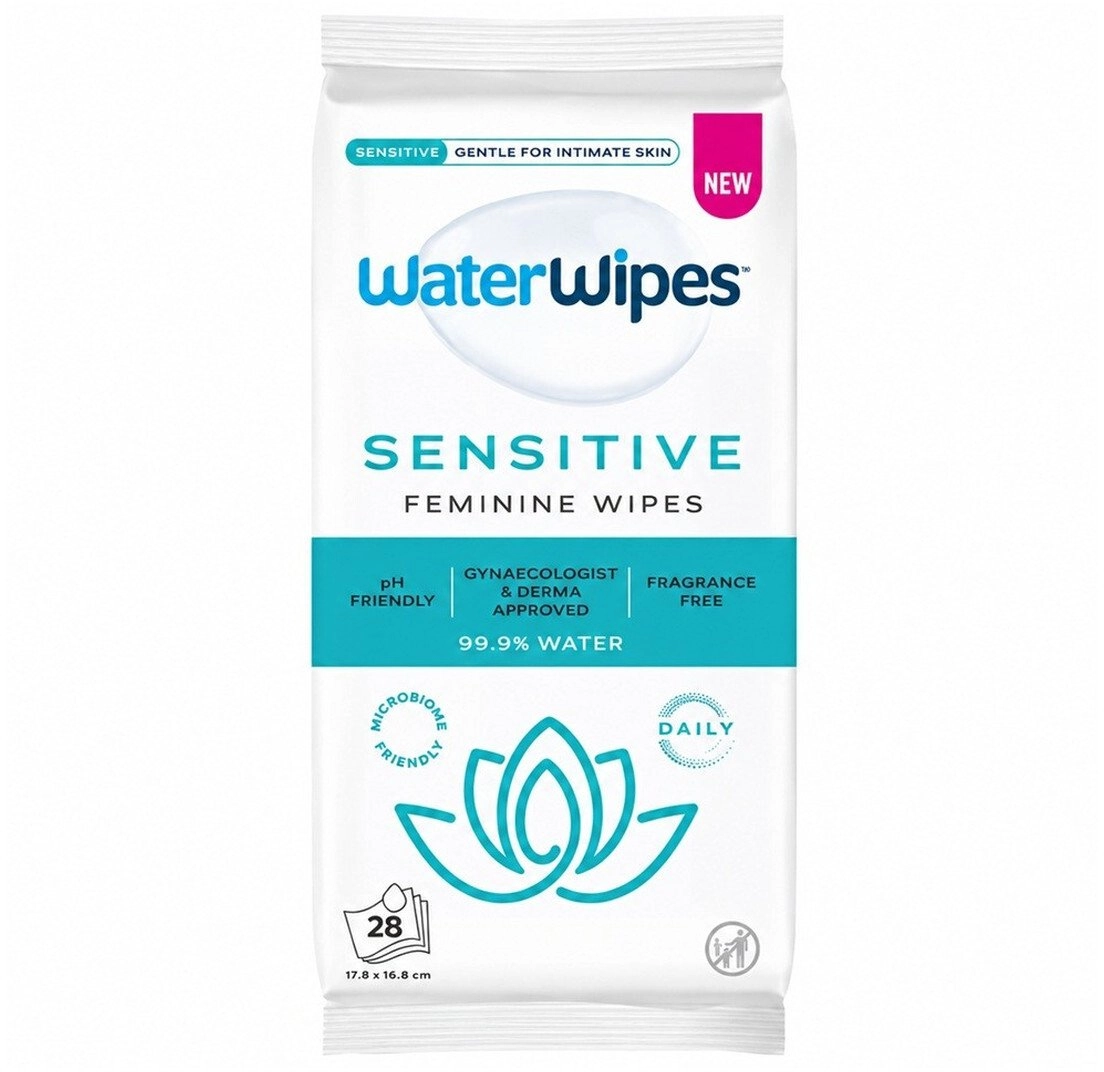 WATERWIPES_Fem Care Sensitive wet wipes for