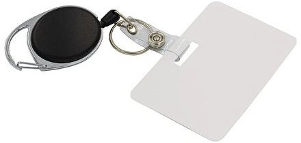WEDO Gürtelclip 2in1 mit ausziehbarer Schnur