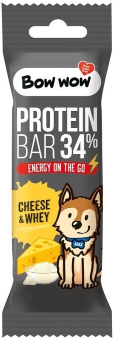 Bow Wow Protein bar with cheese