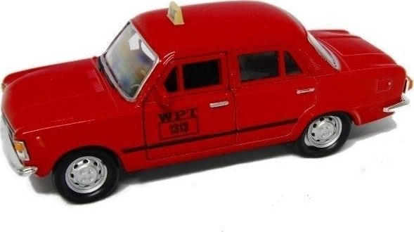Welly Fiat 125p 1:39 Taxi czerwony