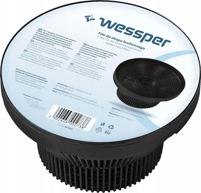 Wessper Carbon filter for TEKA GFG2