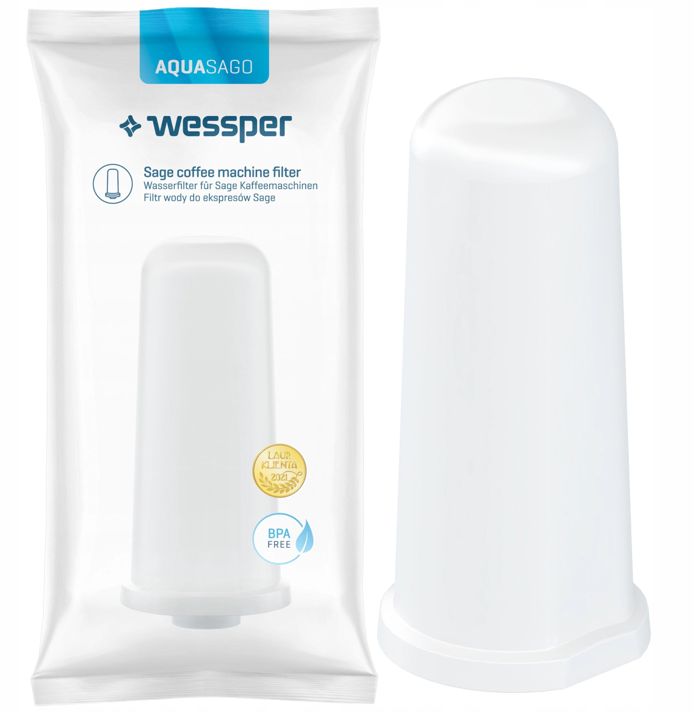 Water filter for Aqua Sage coffee
