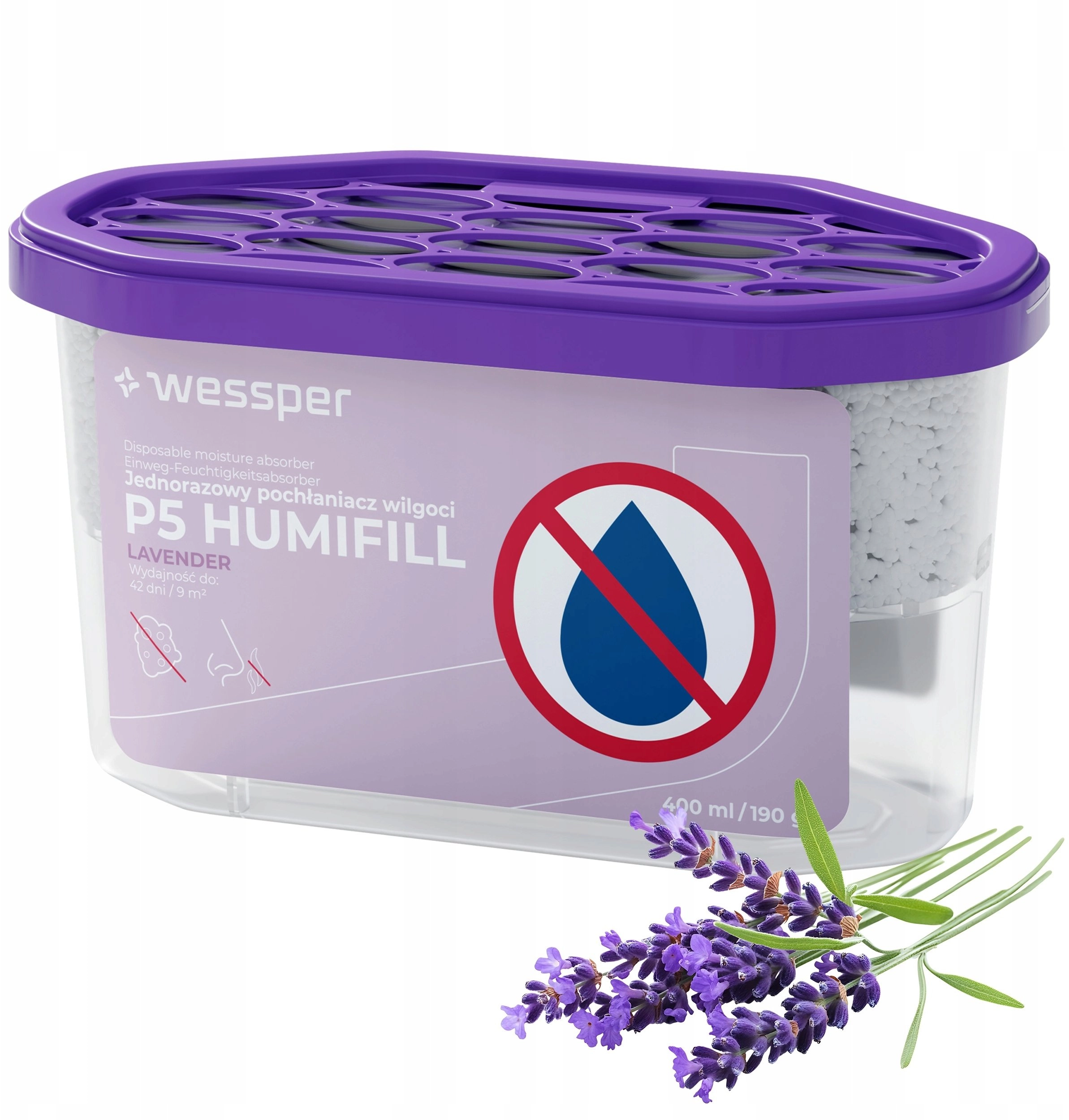 Wessper P5 HUMIFILL Jednorazowy pochłaniacz wilgoci