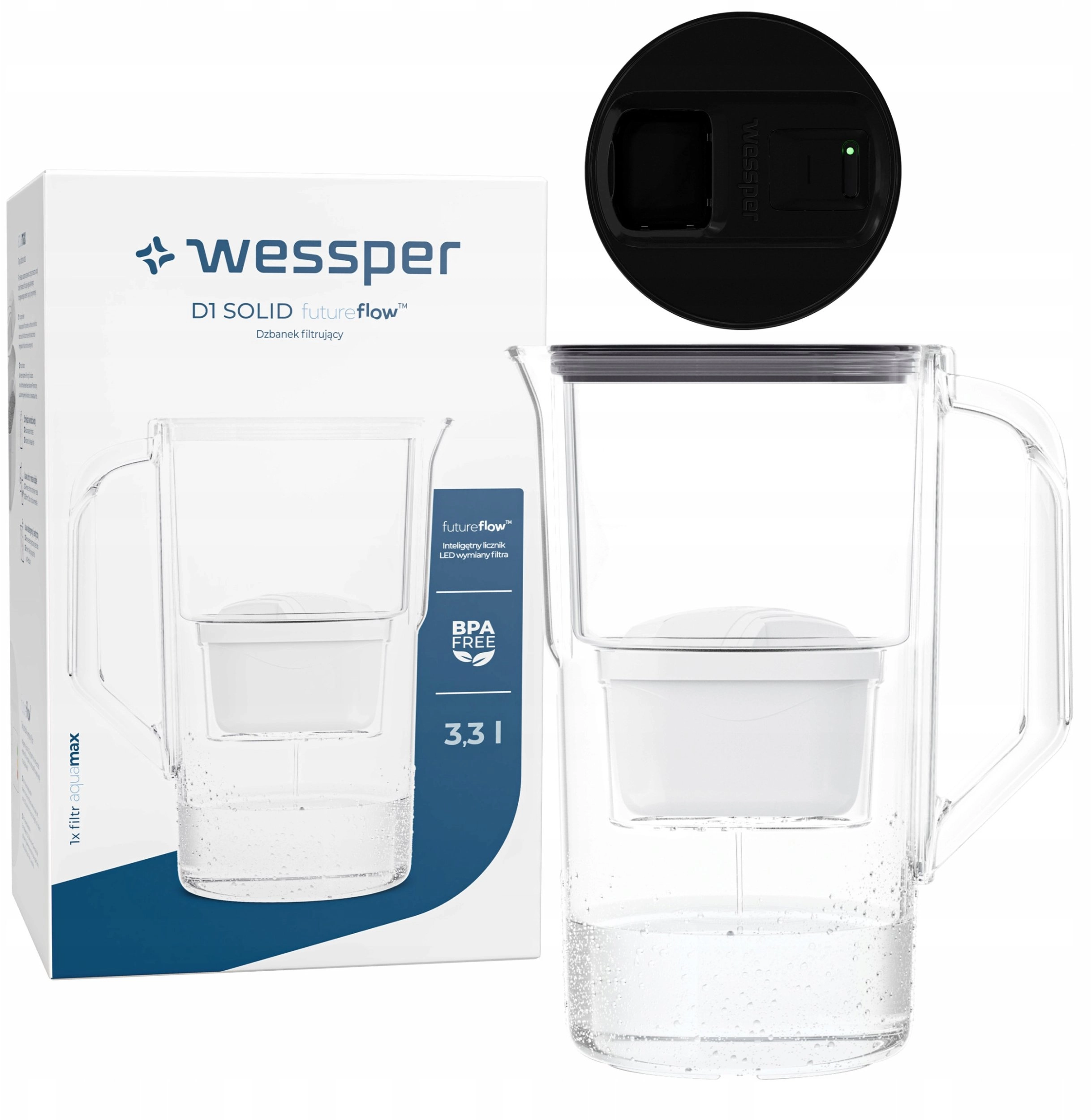 Wessper D1 SOLID FutureFlow aquamax filter