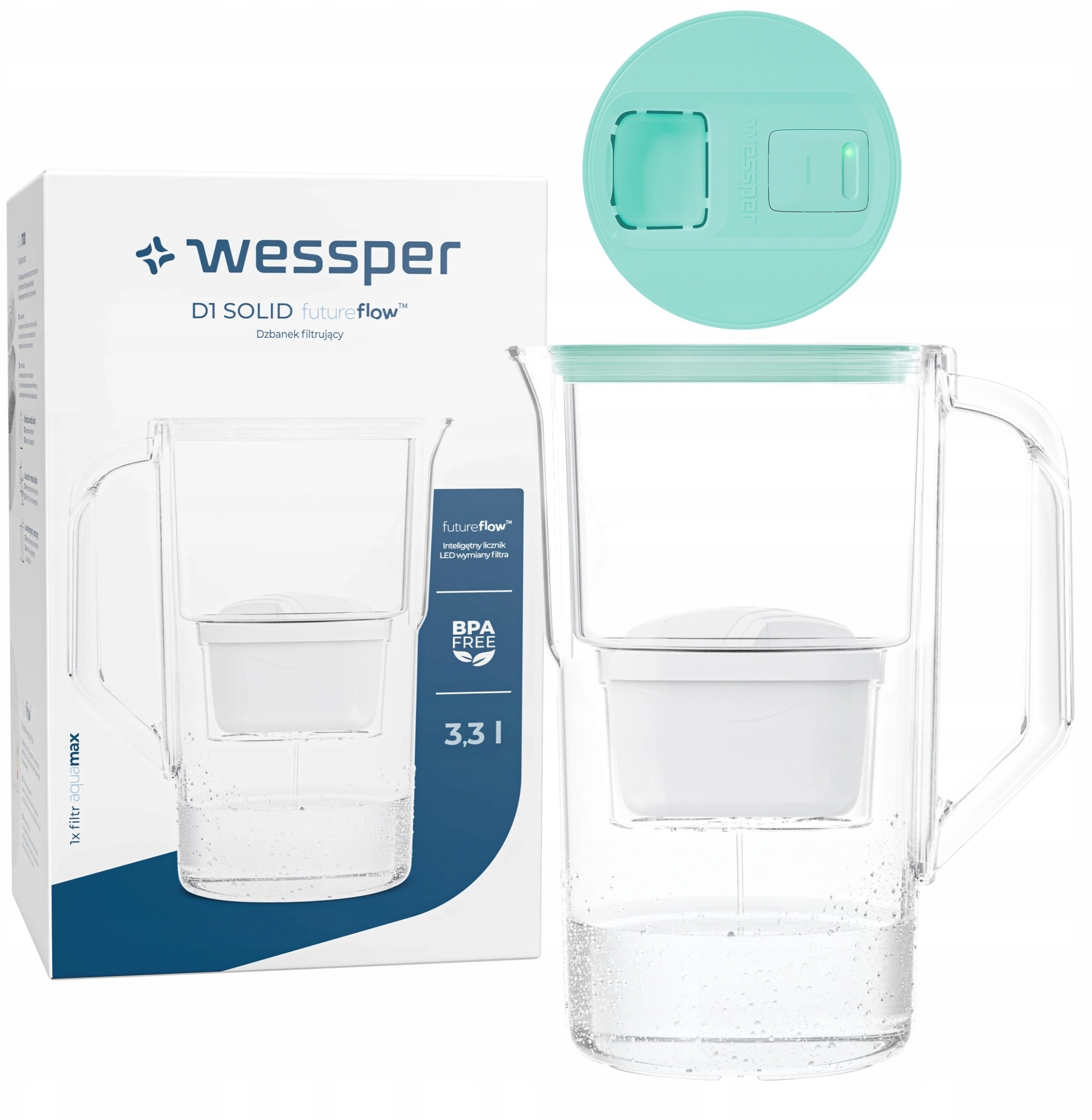 Wessper D1 SOLID FutureFlow aquamax filter