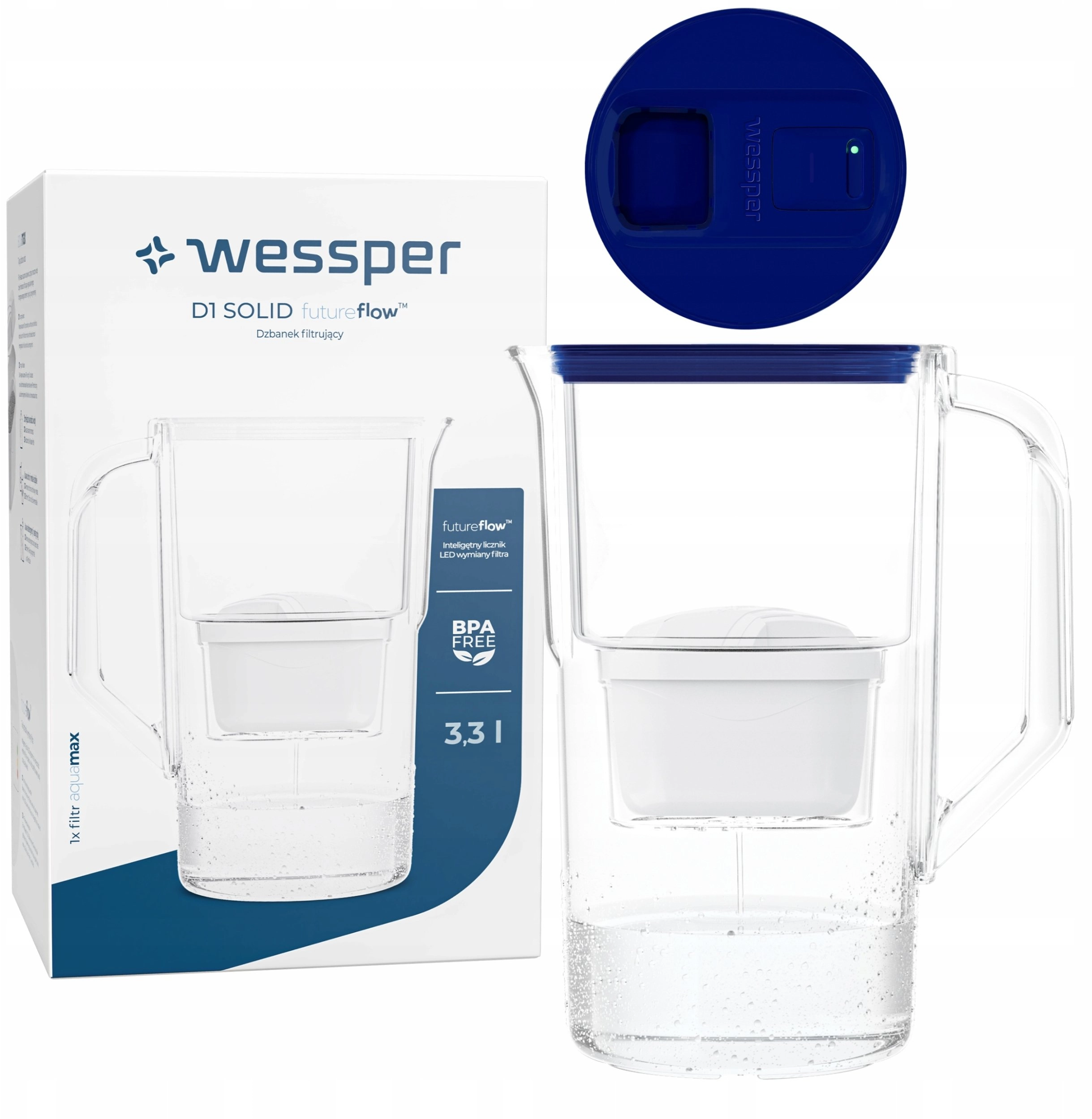 Wessper D1 SOLID FutureFlow aquamax filter