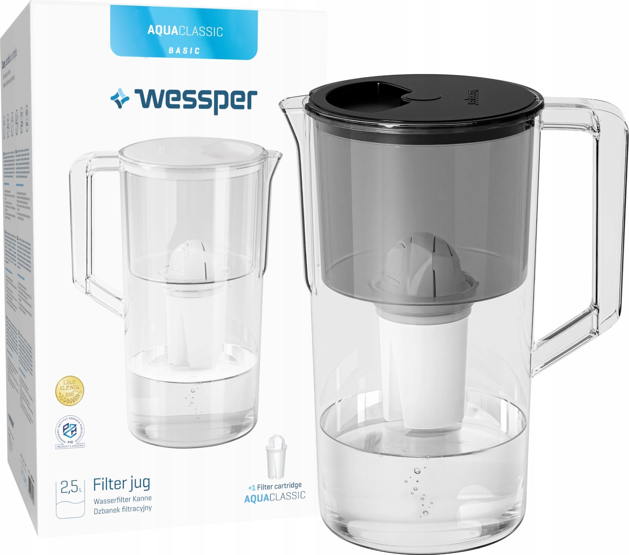 Wessper AquaClassic Basic 2.5L black