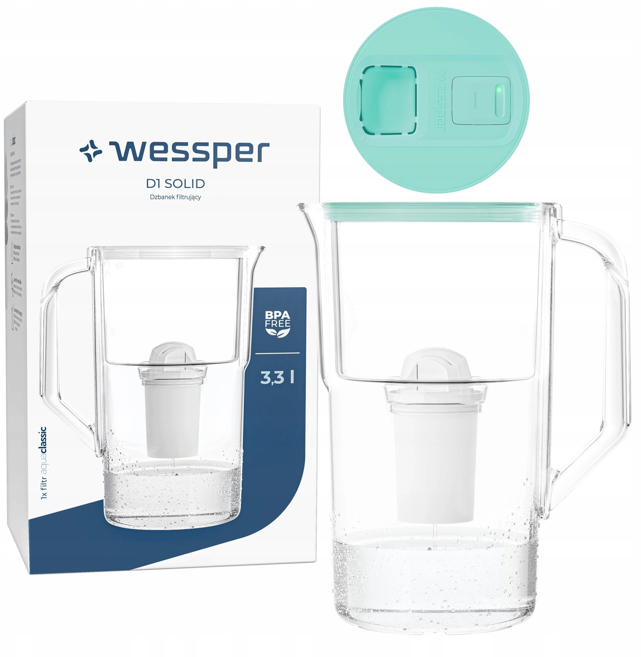 Wessper filter jug ​​D1 SOLID FutureFlow