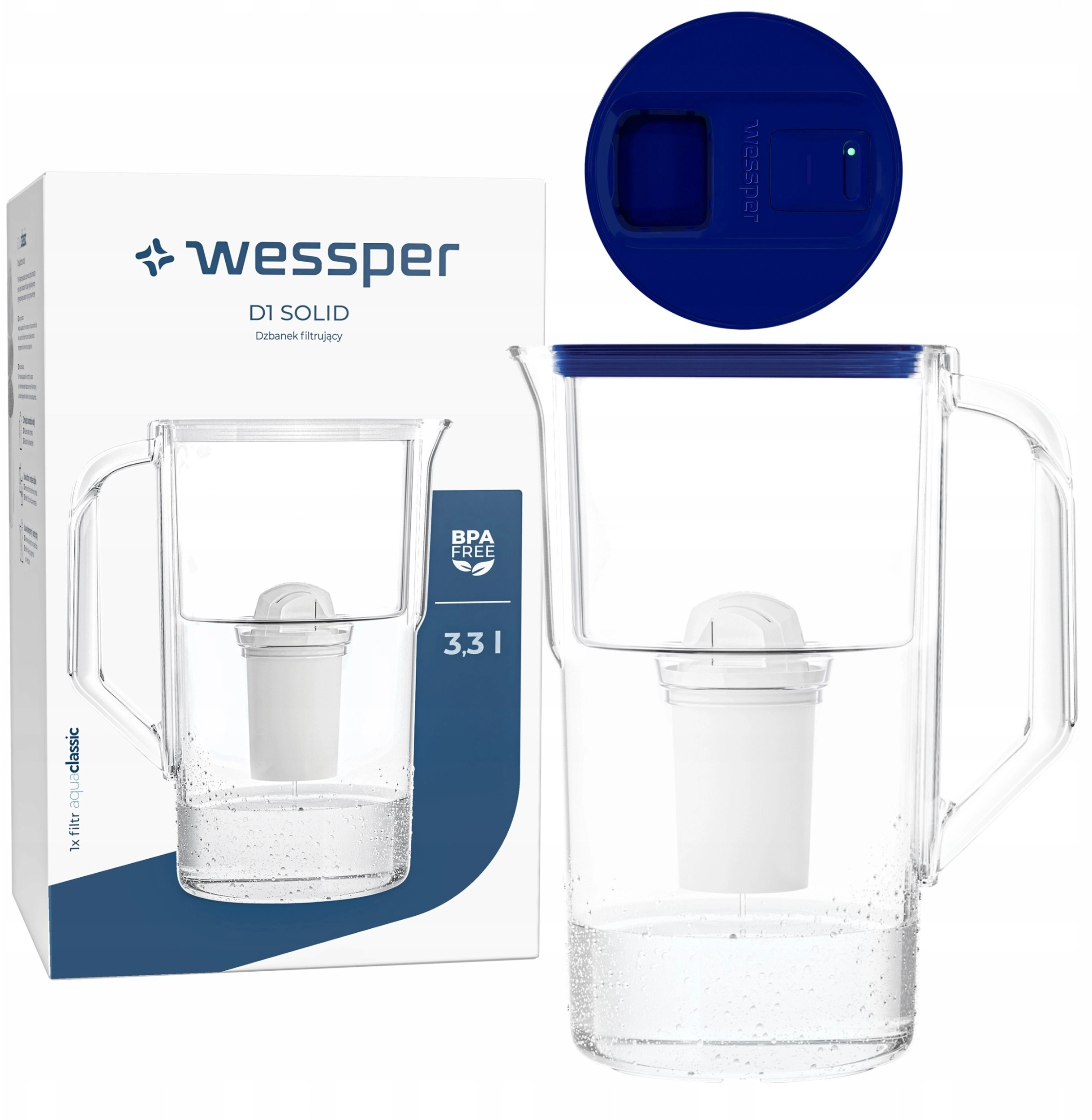 Wessper filter jug ​​D1 SOLID FutureFlow