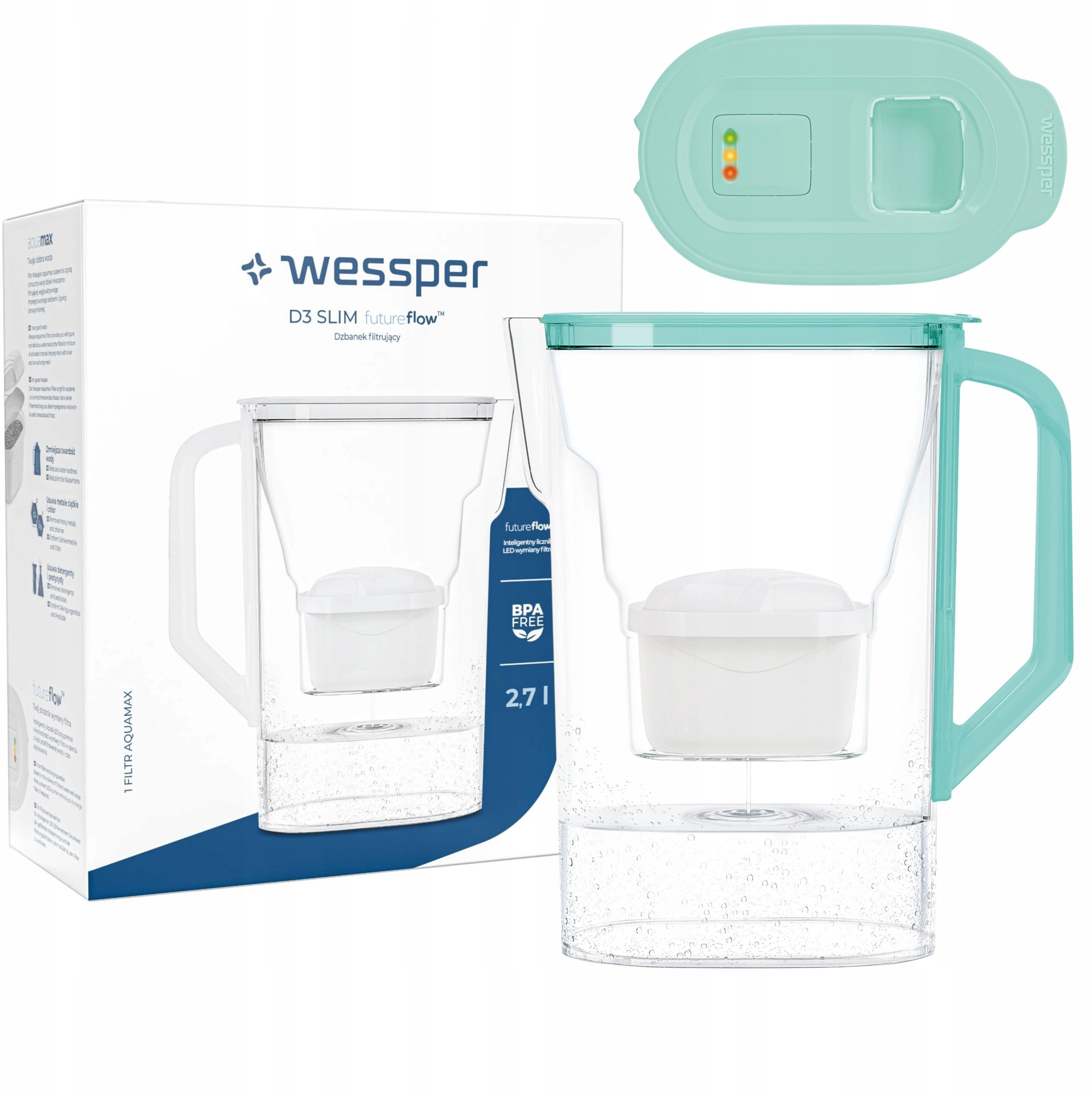 Wessper D3 SLIM FutureFlow Aquamax filter