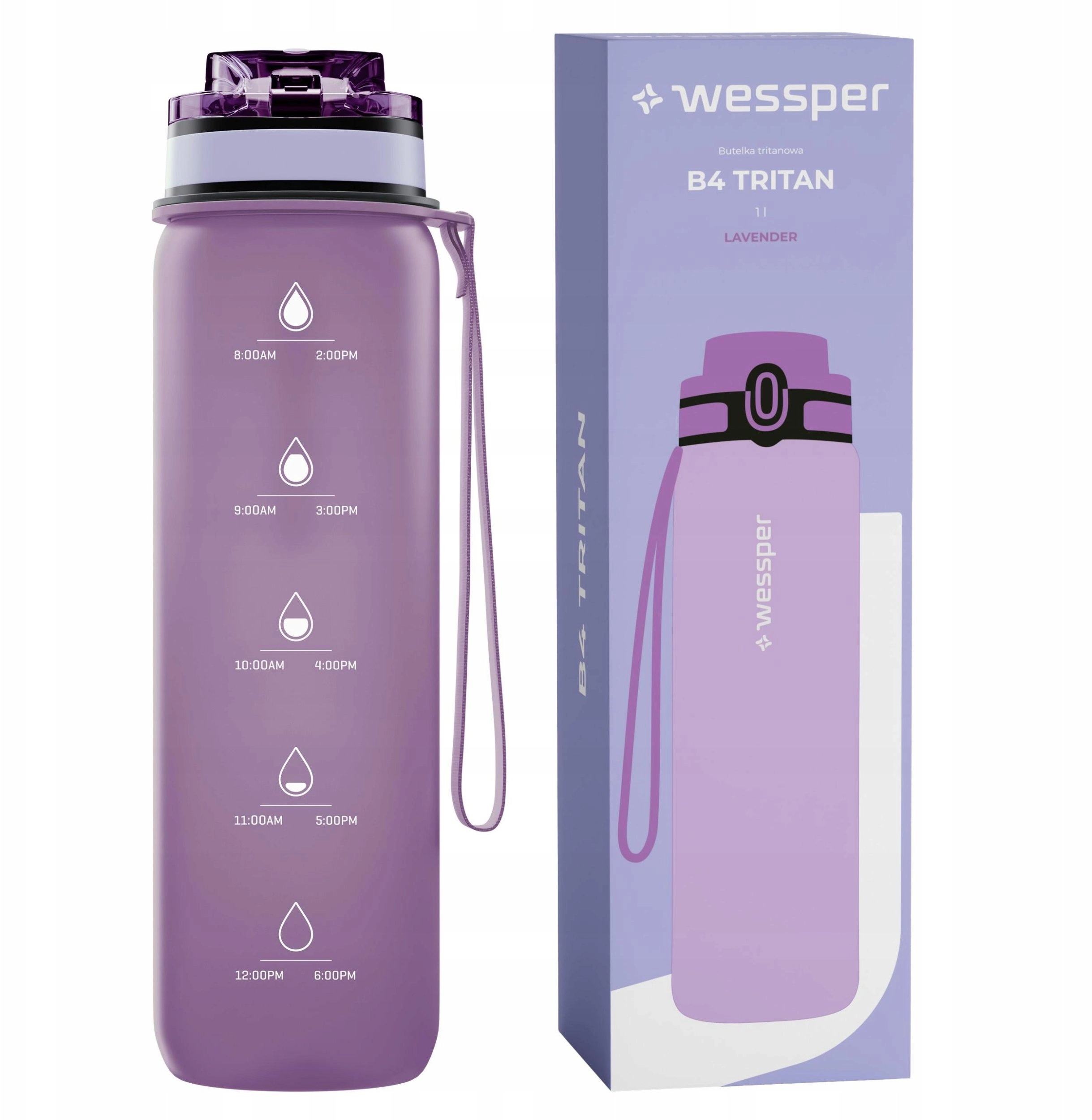 Wessper Butelka Wessper B4 TRITAN 1000ml