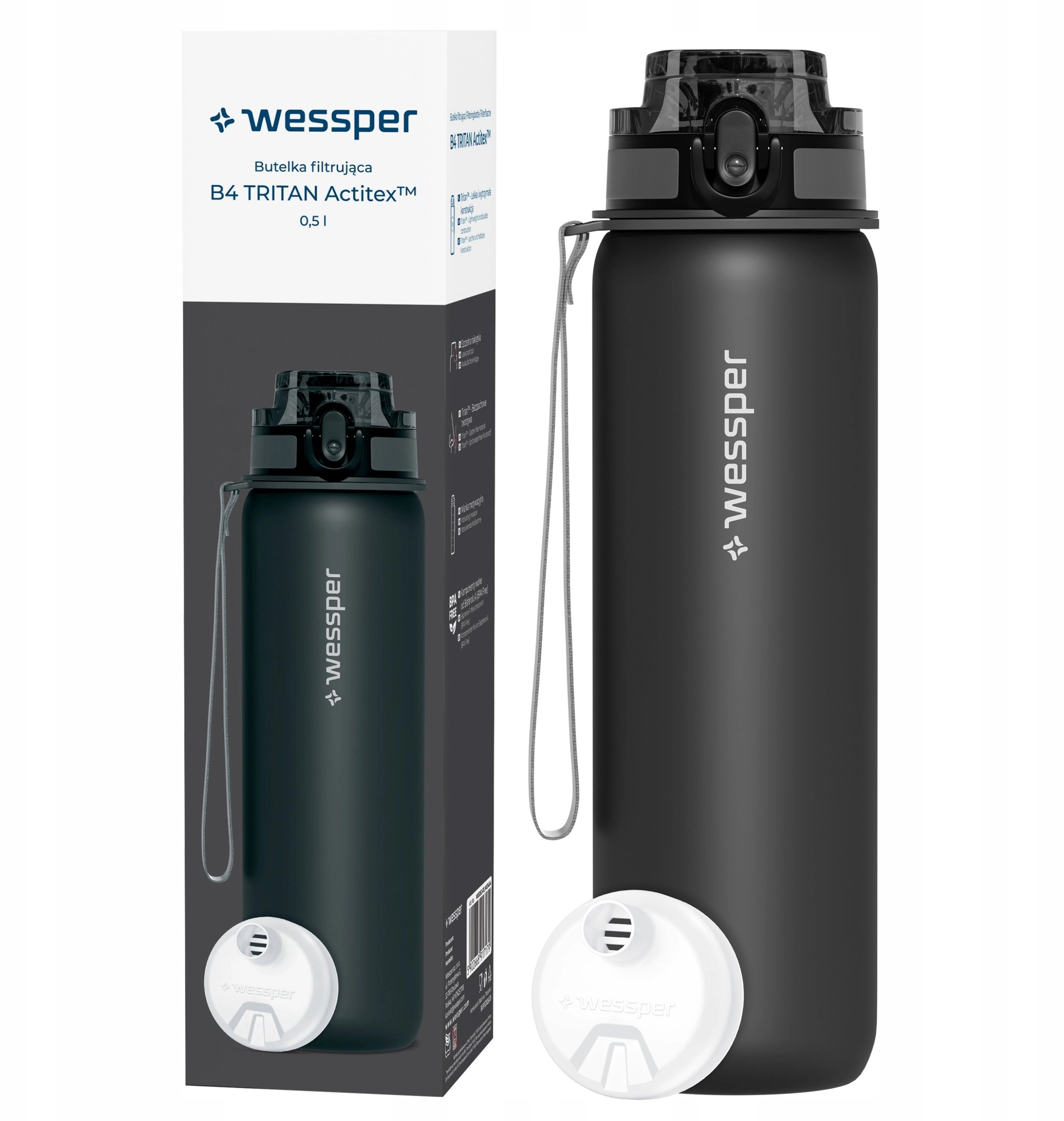 Wessper Butelka Wessper B4 TRITAN Actitex™