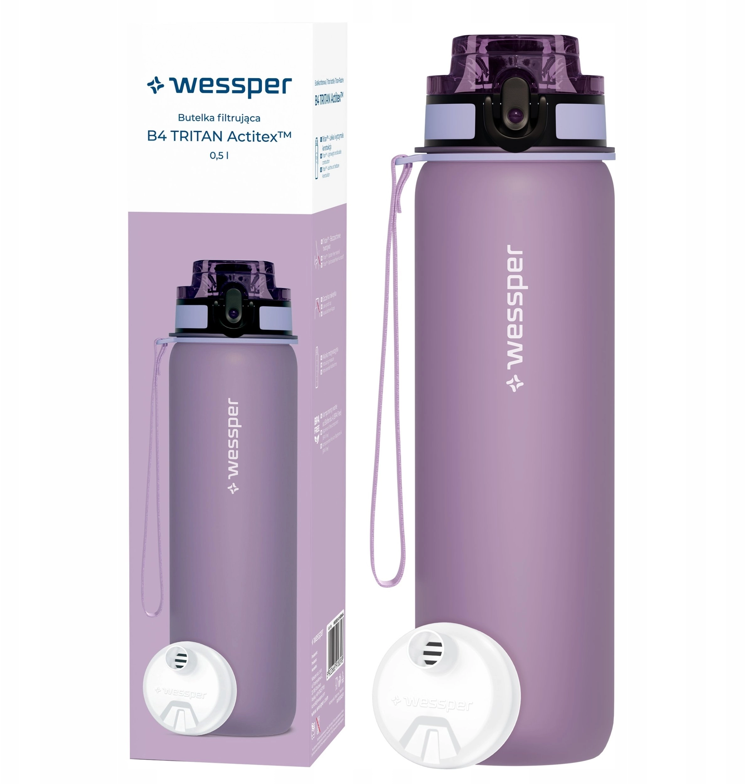 Wessper Butelka Wessper B4 TRITAN Actitex™