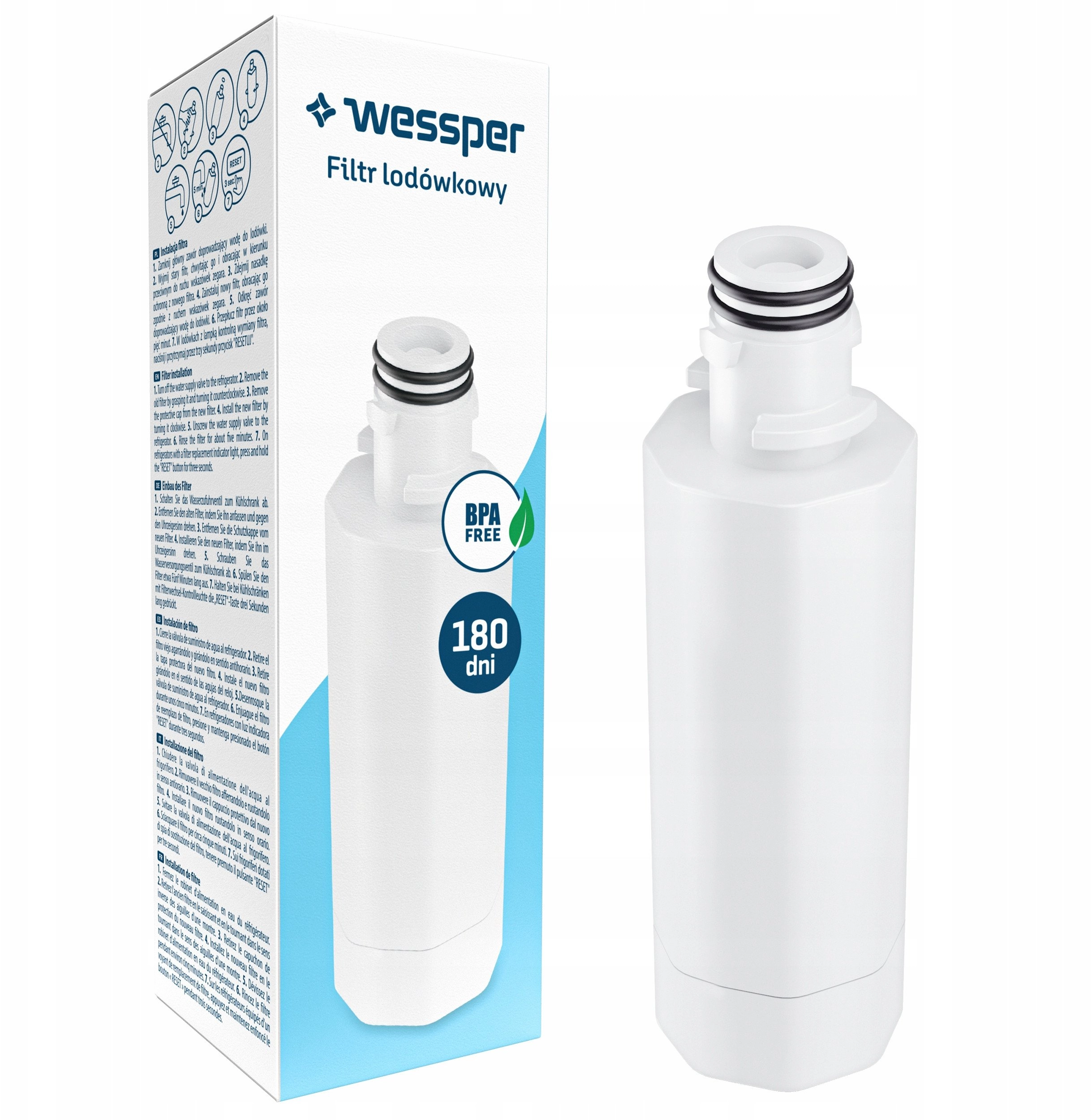 Water filter for LG Kenmore refrigerators