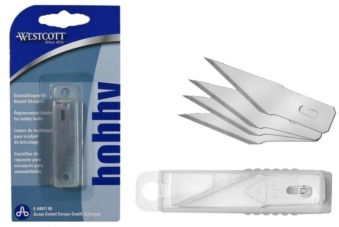 Replacement scalpel blades 10 pcs 4027521840119