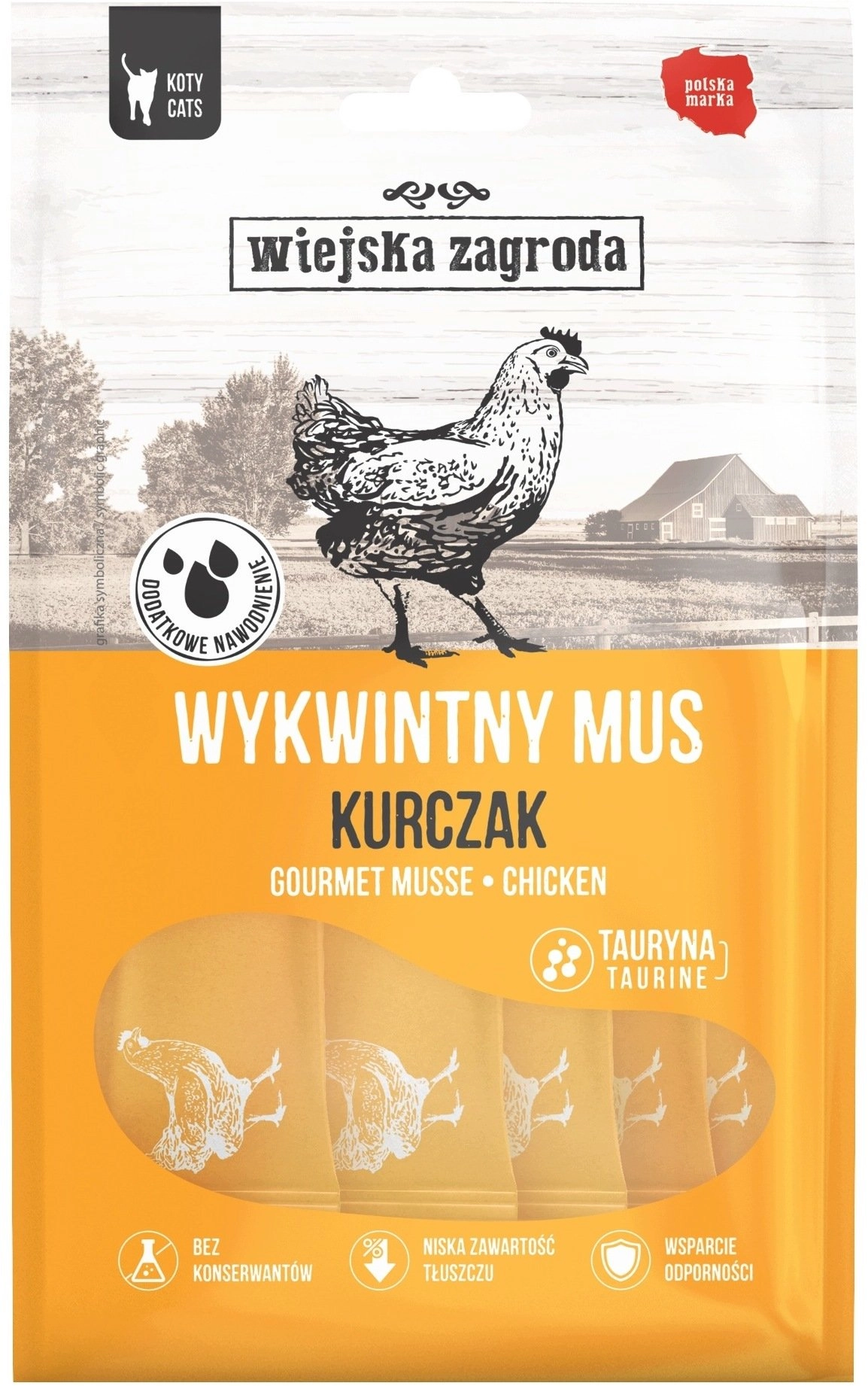 Wiejska Zagroda Przysmak dla kota Wykwintny