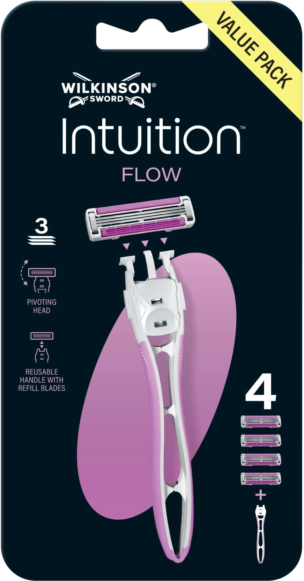 Wilkinson WILKINSON_Intuition Flow razor for women
