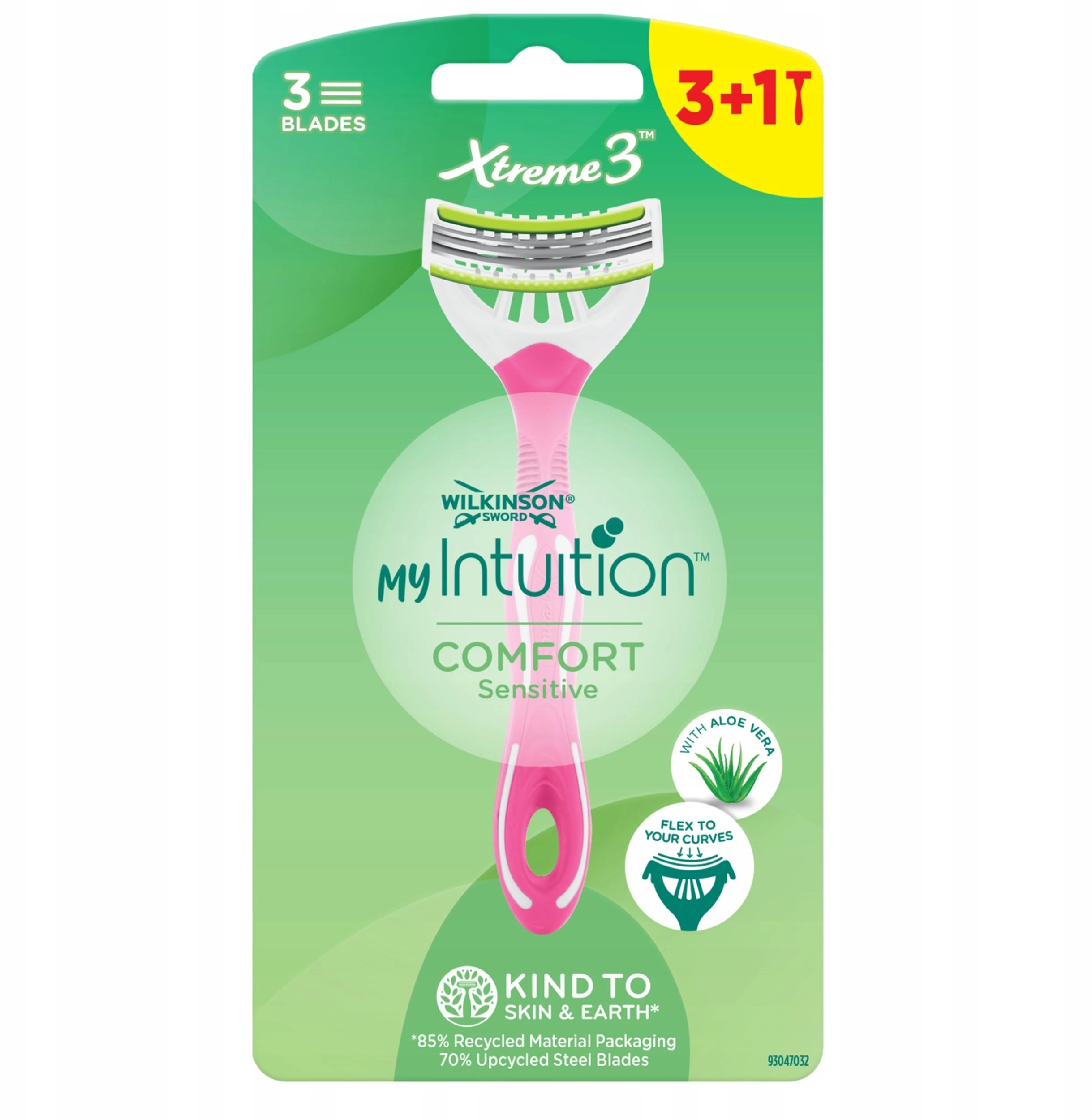 WILKINSON_Xtreme3 ​​Beauty Sensitive razor 4 pcs