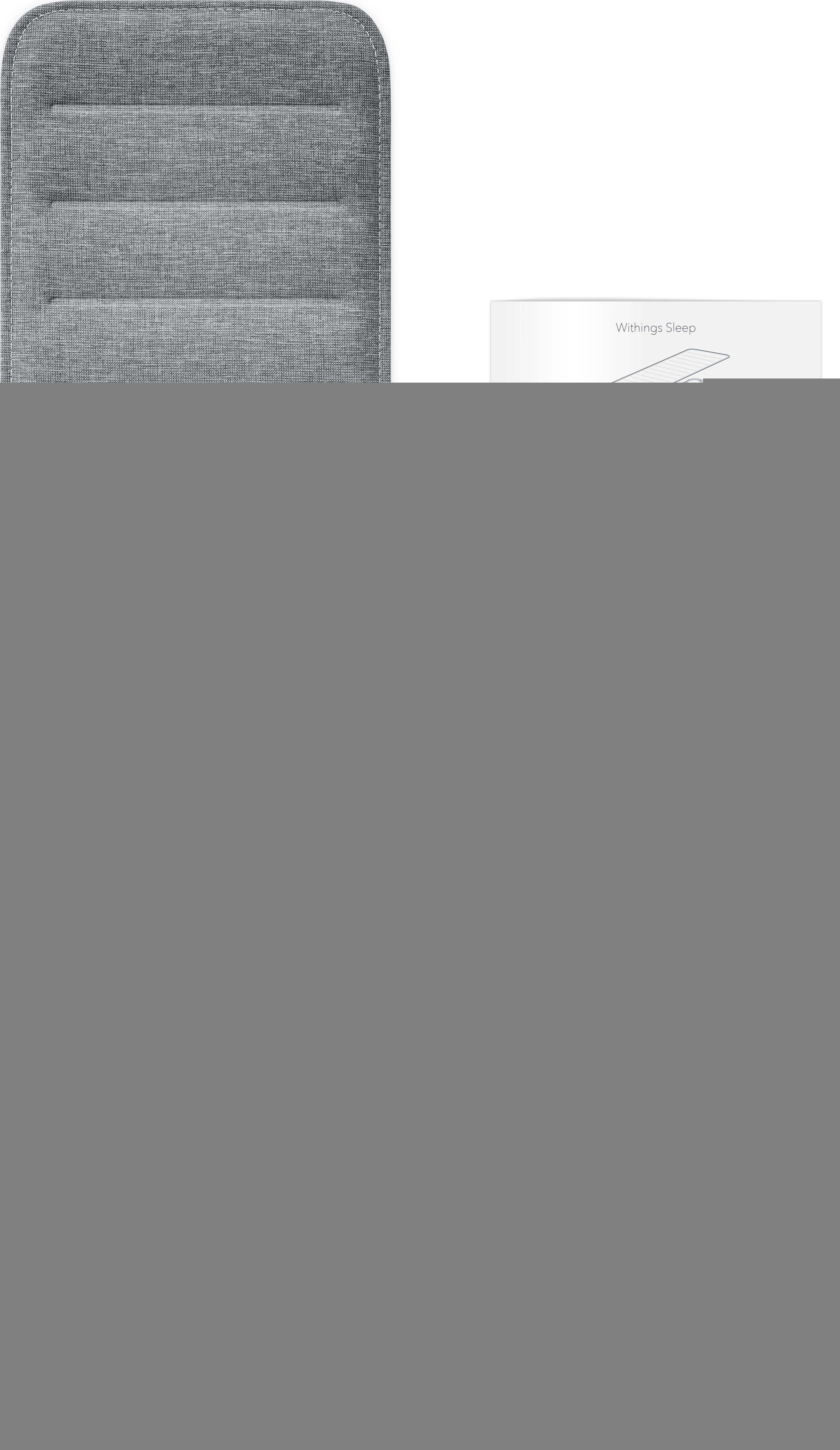 Withings Sleep Analyzer ISSWI02 JT04-003 WSM02-Analyzer-All-EU/UK