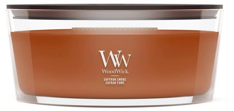 WoodWick Saffron Smoke wax candle Ellipse