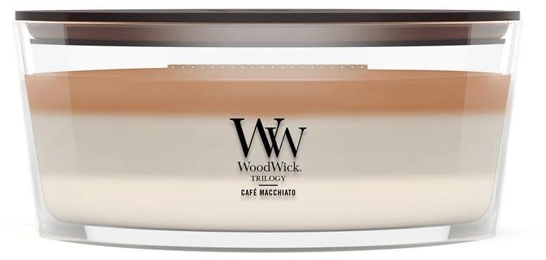 WoodWick Świeca elipsa CAFe MACCHIATO WOODWICK