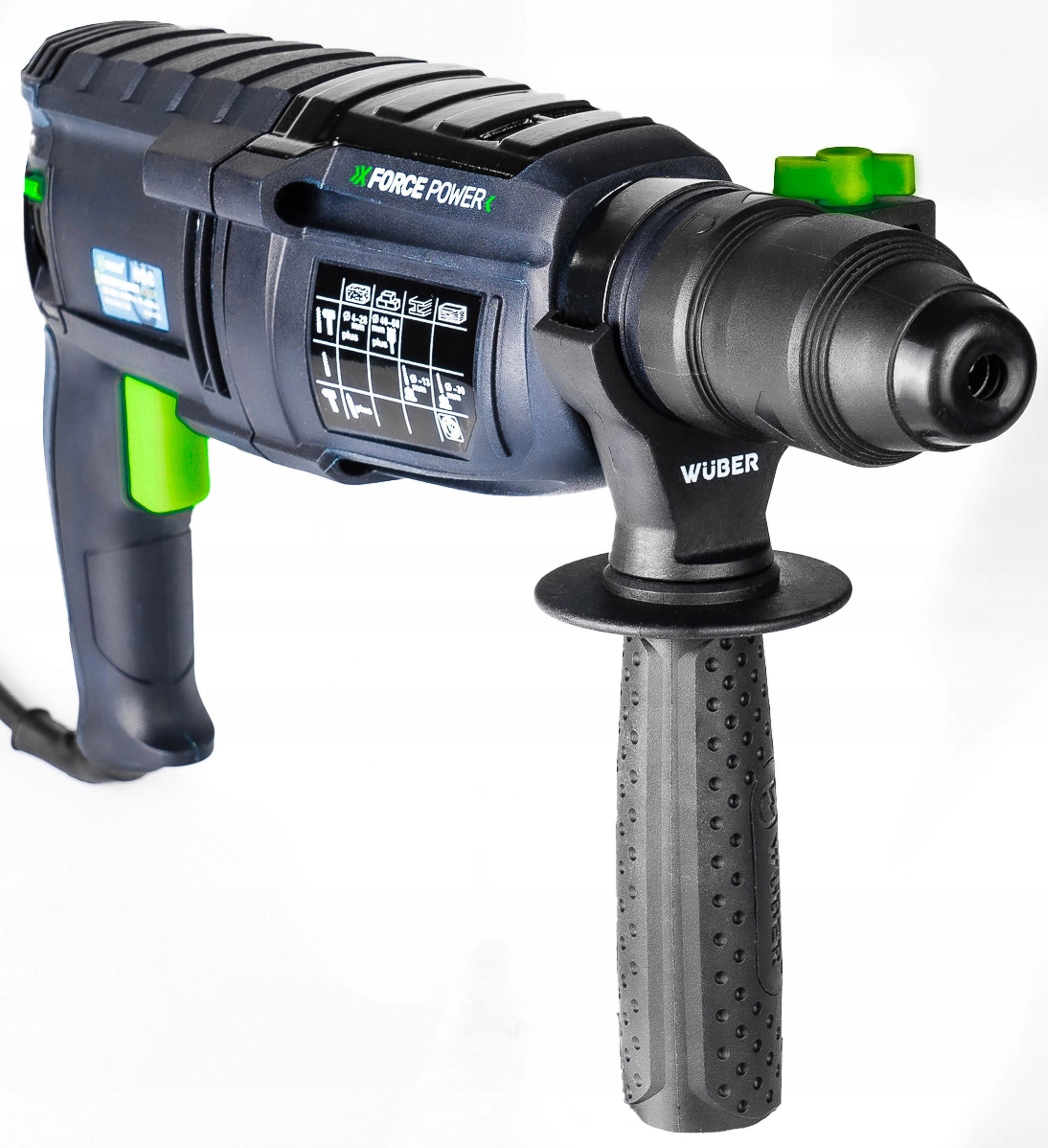 Młotowiertarka z udarem 4J 2500W W28920