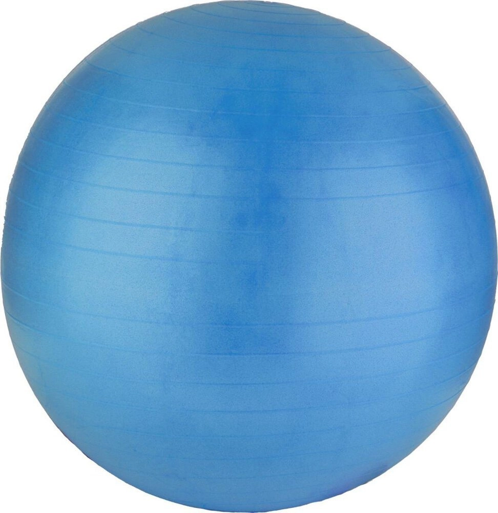 Fitness exercise ball 65cm antiburst blue