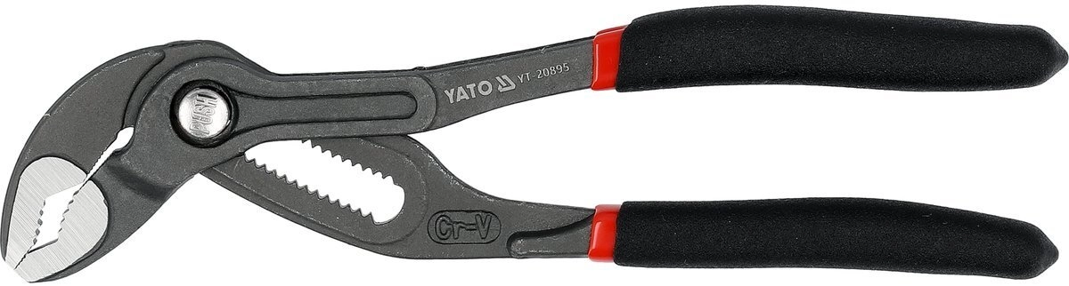 MAXI PIPE PLIERS WITH BUTTON 175MM
