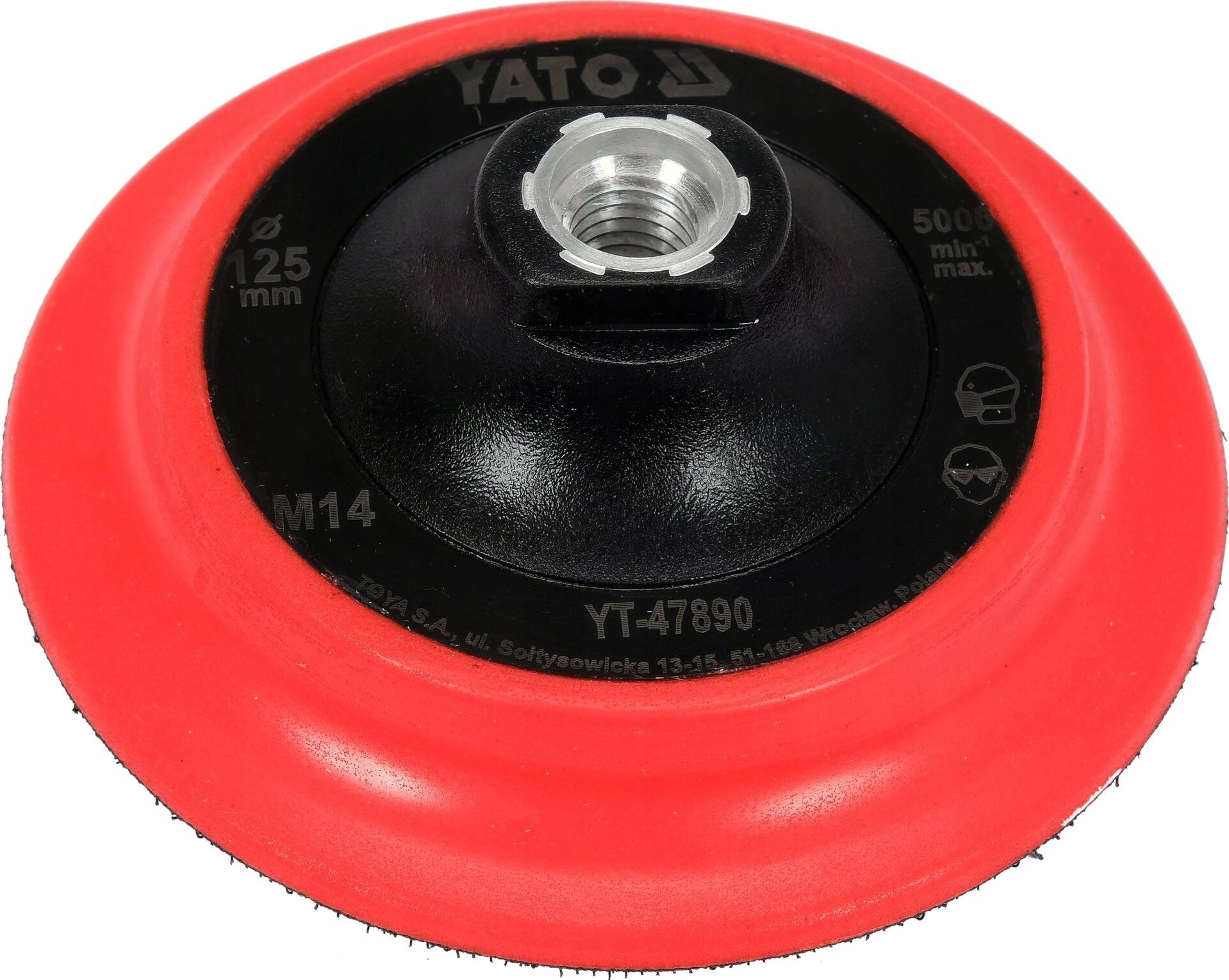 YATO MOUNTING BRACKET 125mm WITH VELCRO