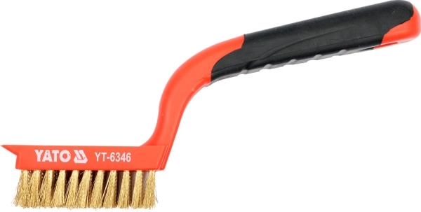 YATO 5-ROW WIRE BRUSH 180mm  PLASTIC