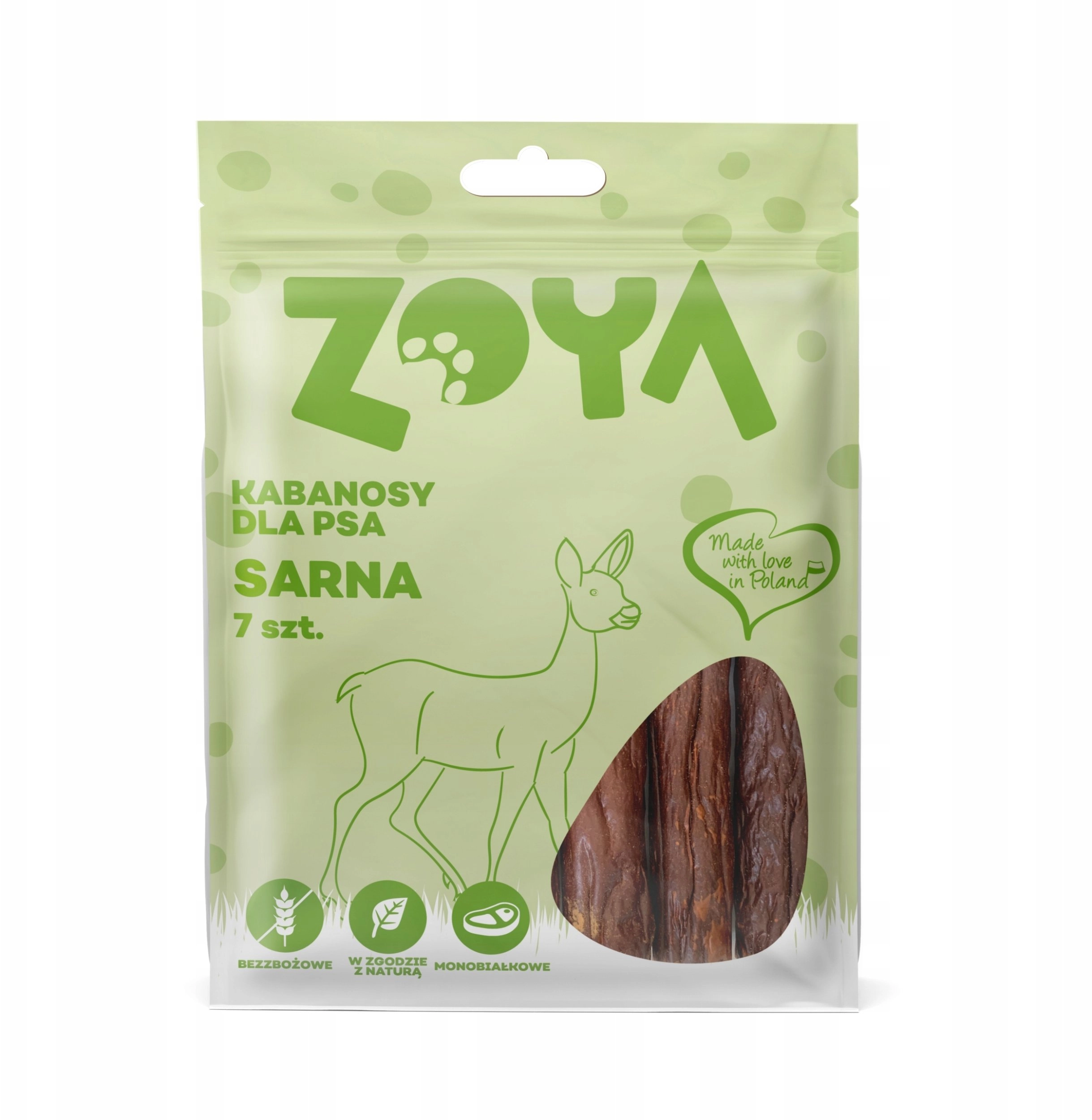 ZOYA Kabanosy z sarny przysmak dla