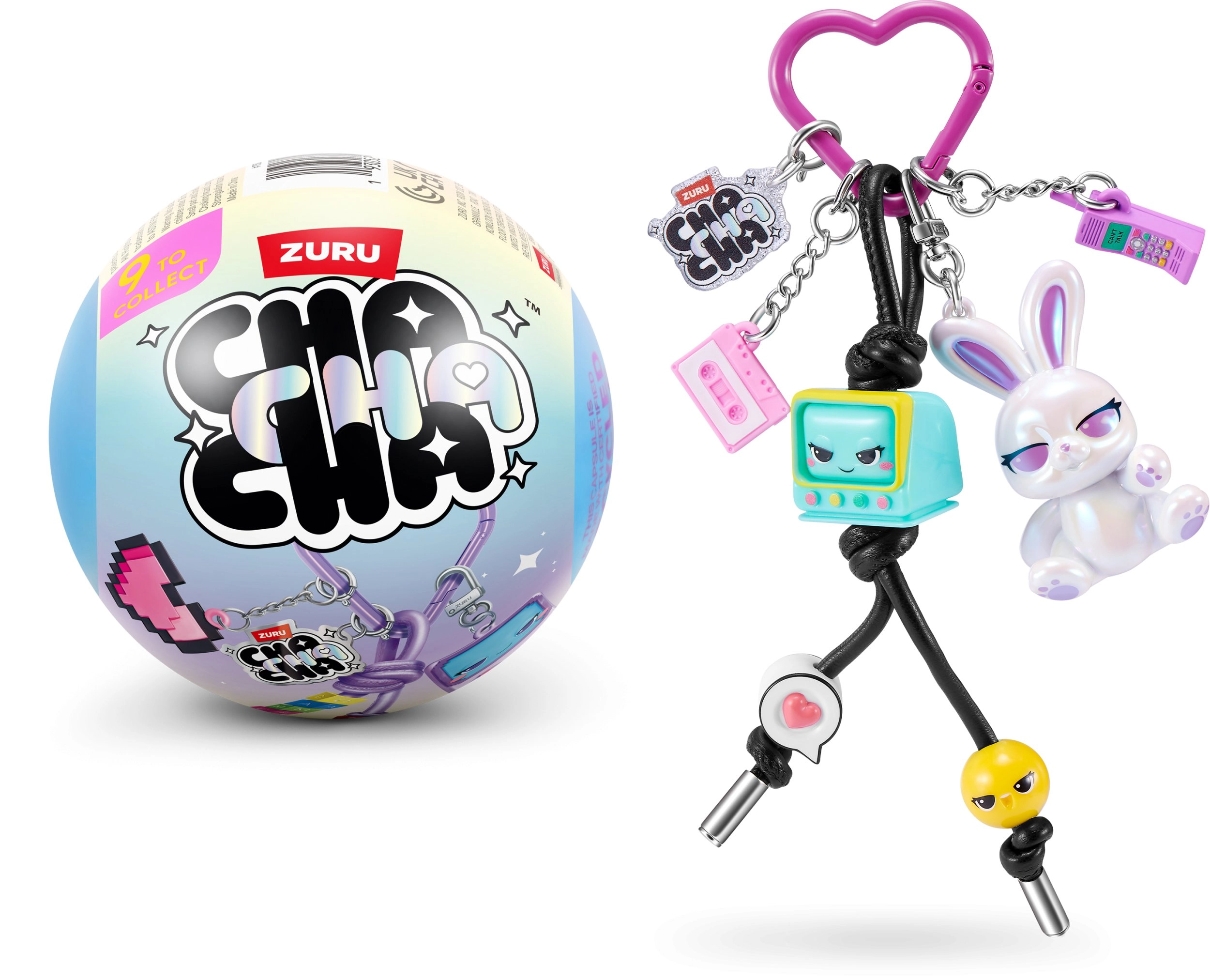 ZURU ChaChaCha Charms Keychain By 4894680058996