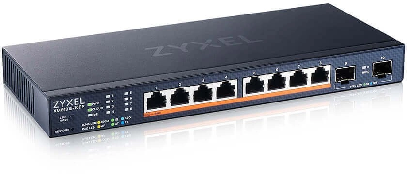Zyxel XMG1915-10EP Managed L2 2.5G
