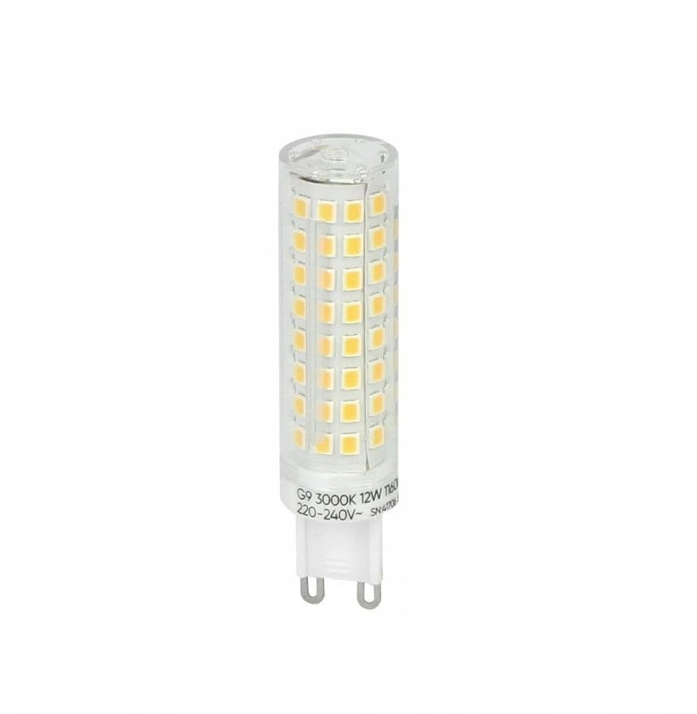 LED spuldze G9 230V 12W 3000K