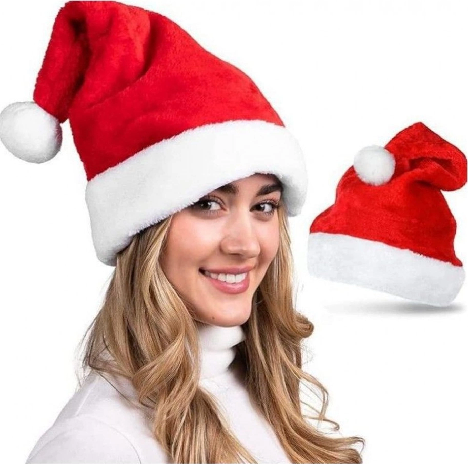 ECarla Santa Claus Hat Christmas KSN66