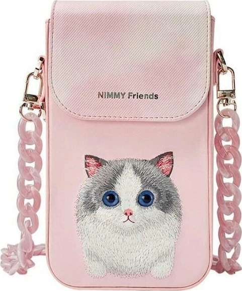 Case Nimmy torebka na telefon pink