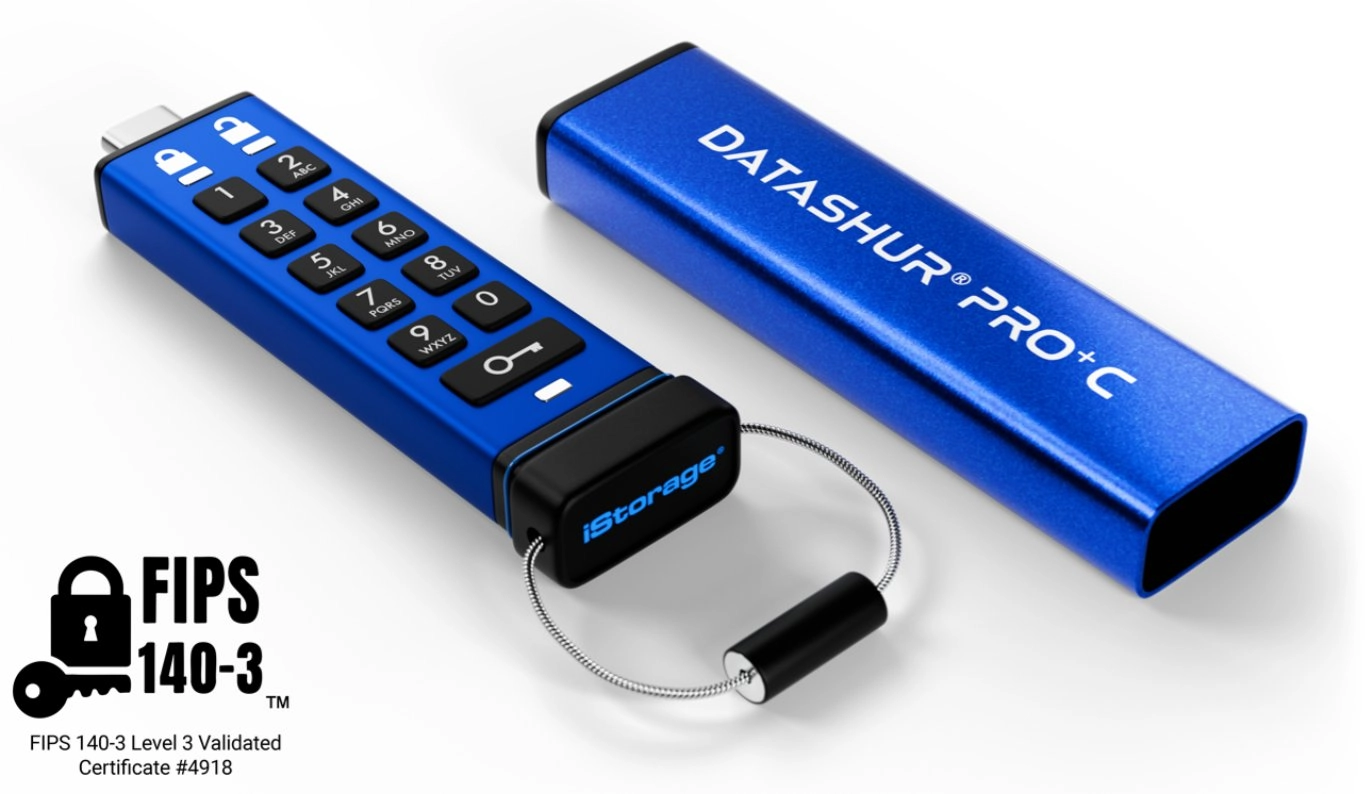 IStorage datAshur PRO+C 32GB FIPS 140-3