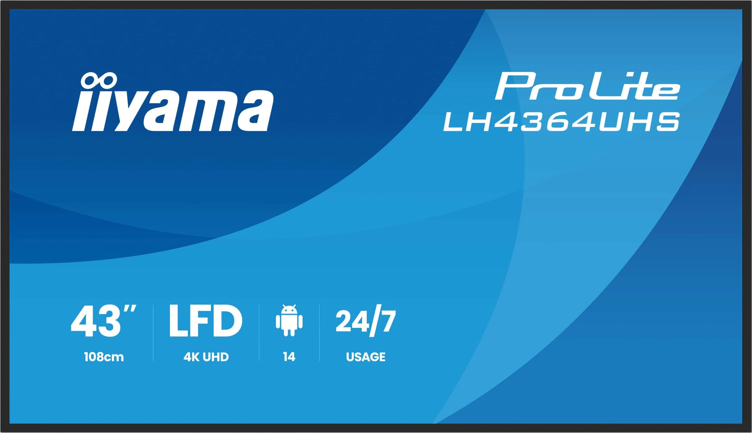 Iiyama ProLite LH4364UHS-B1AG 43 Digital Signage