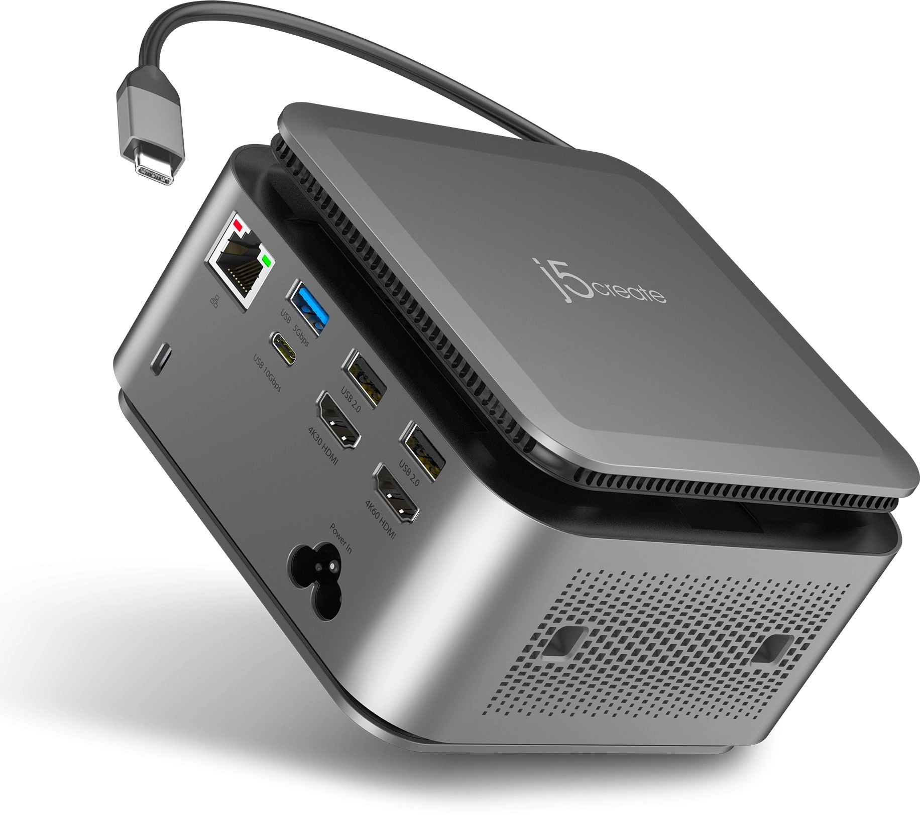 J5create JCDP4140F USB-C® Powerbase Docking Station