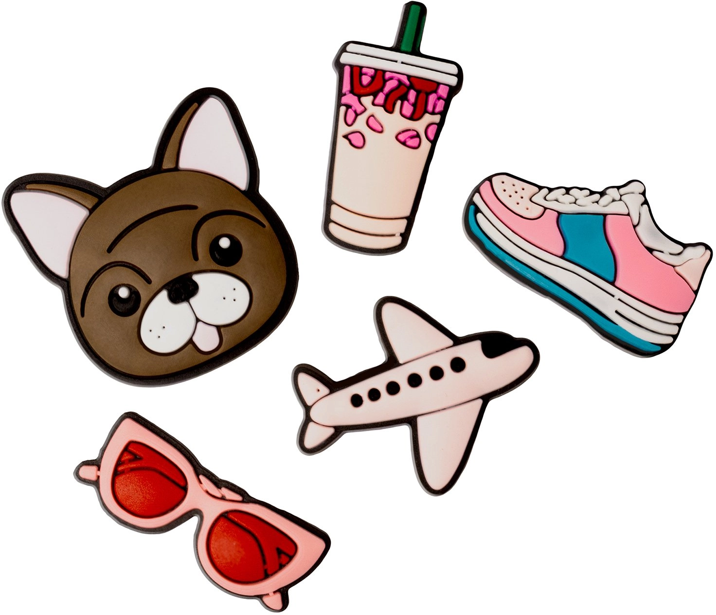 KrainaGSM Sticker 3D Pink set of