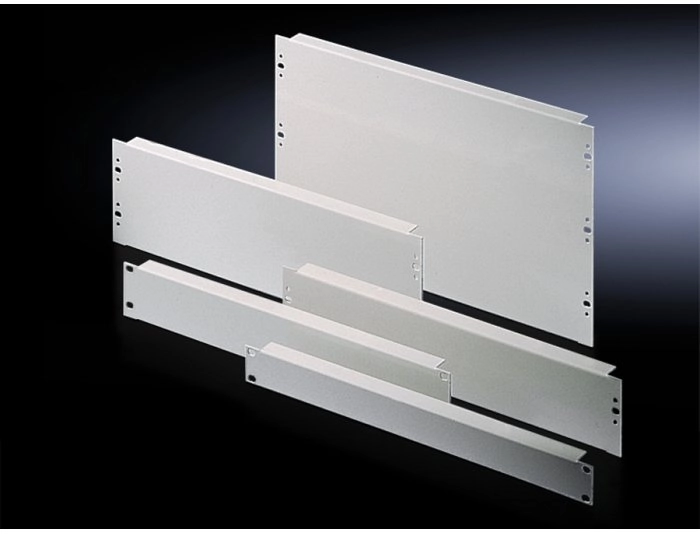 Rittal Blindpanel 1HE RAL 9005 2