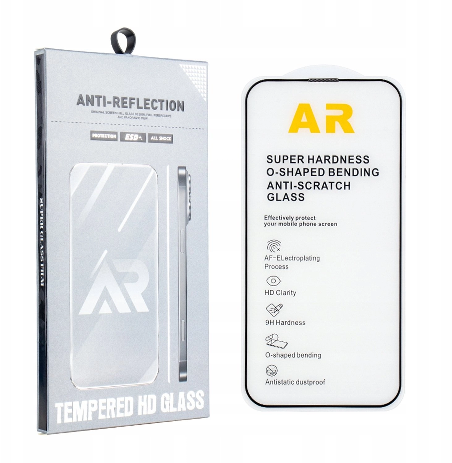 Anti-reflective tempered glass for iPhone 14